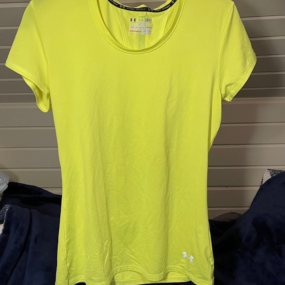 Neon yellow/green running t-shirt